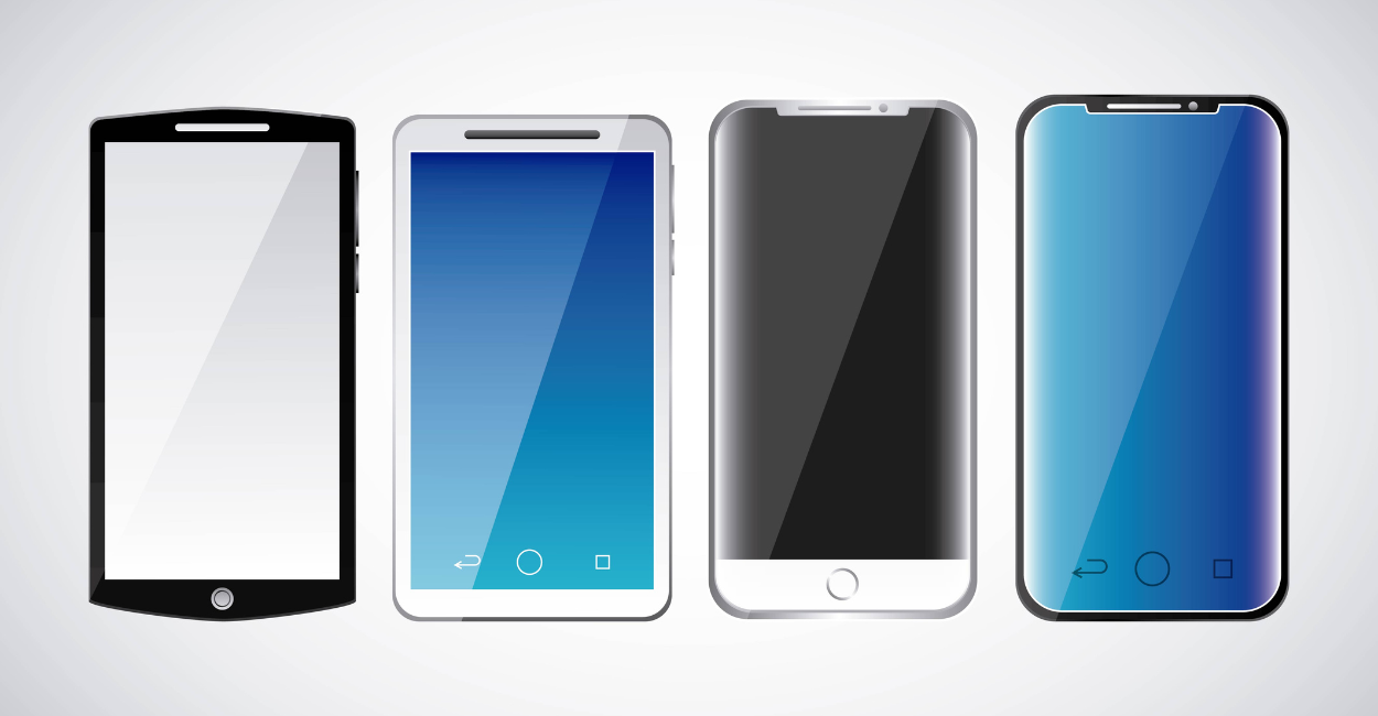 tipos de tela de celular