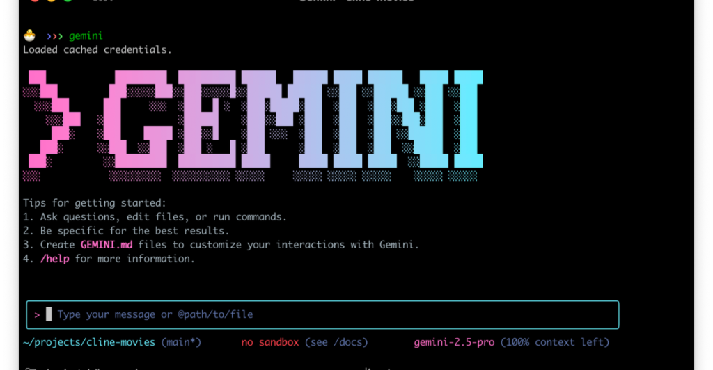 falha crítica no Gemini CLI
