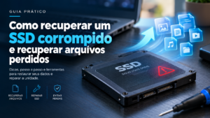 SSD corrompido Veja como recuperar arquivos