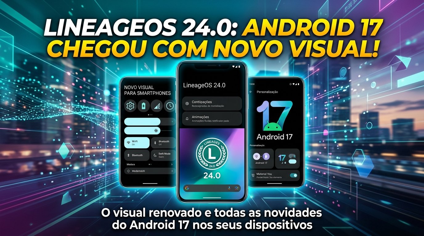 LineageOS 24.0 chega com Android 17